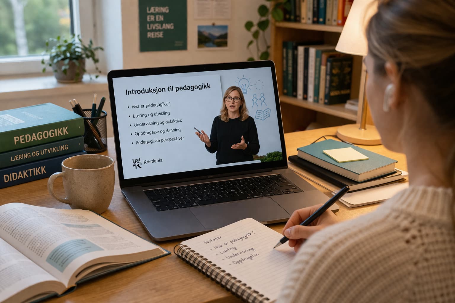Innføring i pedagogikk (15 studiepoeng) – nettstudium (Kristiania)