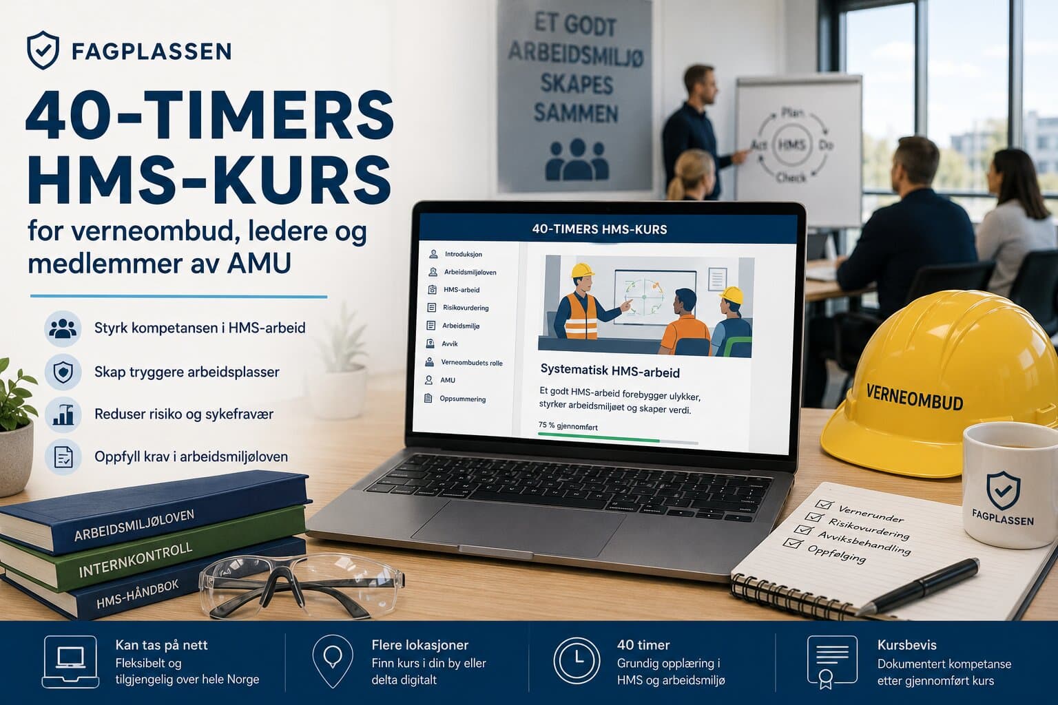 HMS AMU 40-timers kurs – Alt du trenger å vite