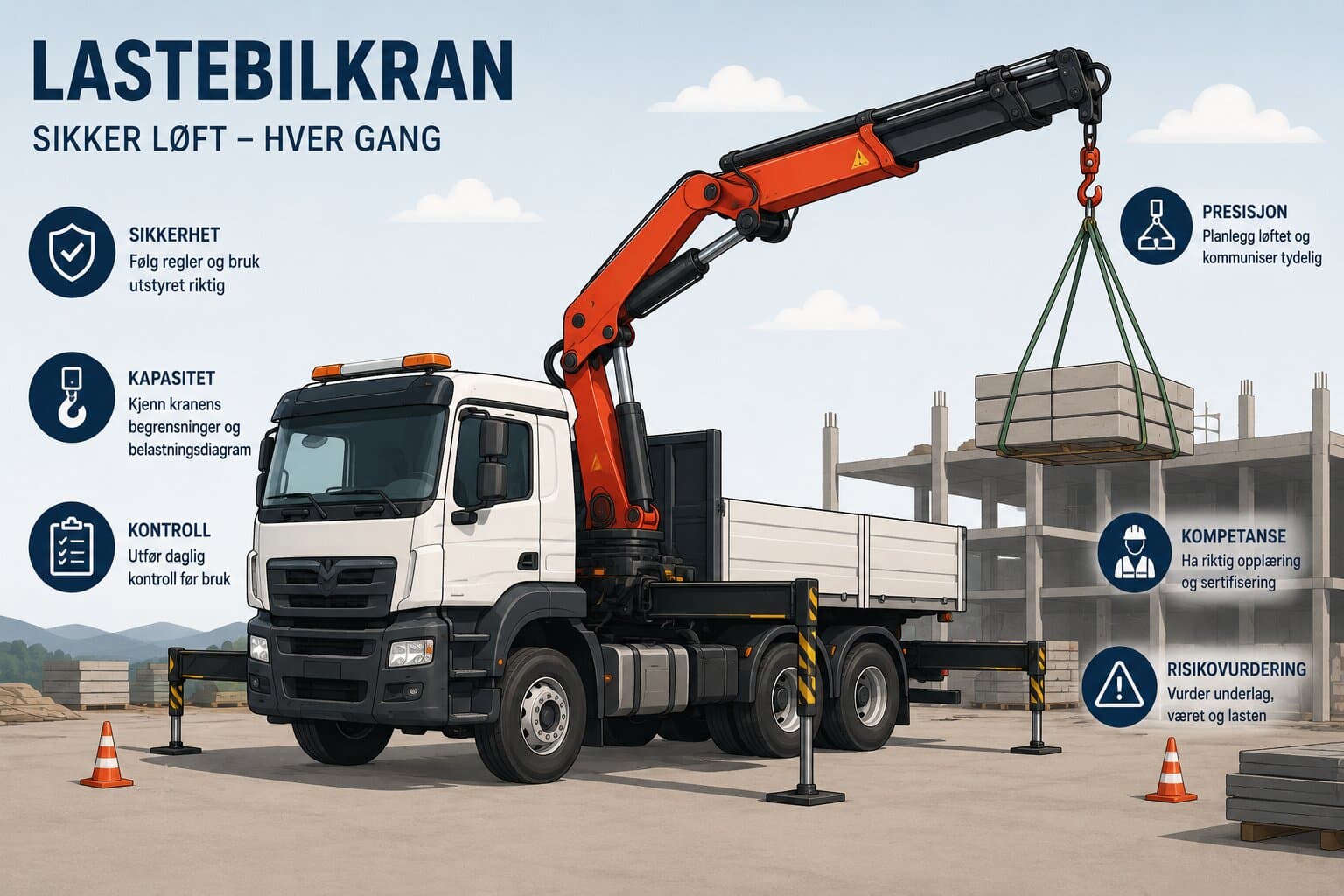 G8 Lastebilkran kurs – Alt du trenger å vite om G8-sertifisering